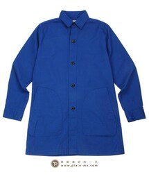 plain me | 日本製純棉織紋ShopCoat(ピーコート)