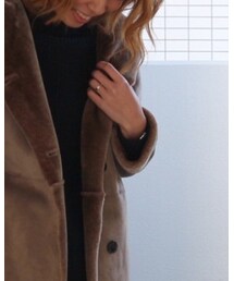 URBAN RESEARCH DOORS WOMENS | ムートンコート