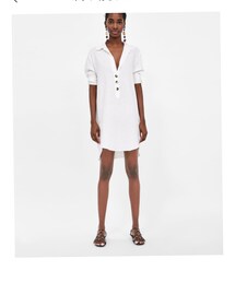 ZARA | シャツワンピース