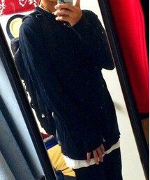 UNIQLO | ニットシャツ・ブラック(ニット/セーター)