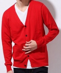 WEGO | カーディガン(赤)(カーディガン/ボレロ)