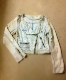 LOVE BOAT | ファスナー付きライダースジャケット(ライダースジャケット)