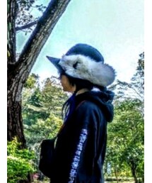 バラ色の帽子 | 帽子