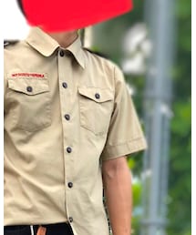 古着のボーイスカウトシャツ | シャツ/ブラウス