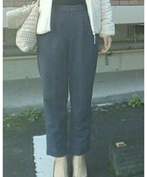 UNIQLO | クロップドパンツ(ネイビー) UNIQLO(その他パンツ)