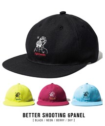 TIGHTBOOTH PRODUCTION | BETTER SHOOTING 6PANEL CAP/Black(キャップ)