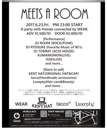 MEETS A ROOM告知 | レコード