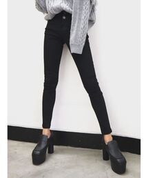 EMODA | 【ELDER】NUDEハイウエストデニム(デニムパンツ)