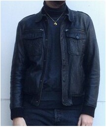 VINTAGE | Vintage leather jacket(ライダースジャケット)