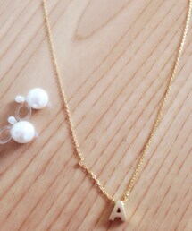 ブランド不明 | ネックレス＆イヤリング(イヤリング)