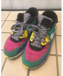NIKE | NIKE AIR MAX 90 UNIVERSITY RED/PALE VANILLA-HYPER GRAPE【SP】(スニーカー)