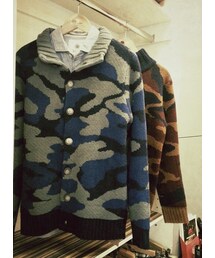 迷彩針織衫(ニット/セーター)