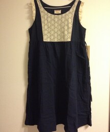 Crisp | 胸元レースフリルワンピース(ワンピース)