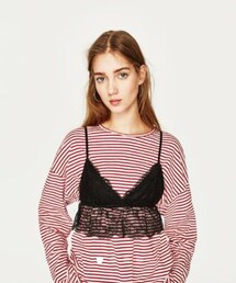 ZARA | レースキャミ(キャミソール)