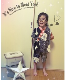 幼稚園 夏祭り☆ | 浴衣