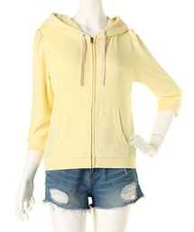 dazzlin | パフ袖パイルパーカー(パーカー)