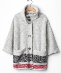 GAP | stripe sweater jacket(ポンチョ)