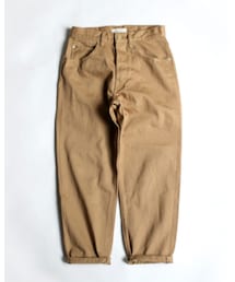 HASTKI | 15.6oz オリジナルセルビッチカツラギ地 5ポケットデニム(デニムパンツ)