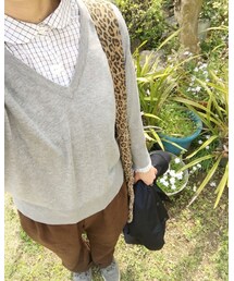 シャツ有りver. | お昼過ぎたら暑くて上着いらないー☀︎(シャツ/ブラウス)