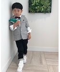 韓国子供服の「フォーマルスーツ/小物(スーツジャケット)」