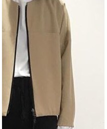 SUNSEA | ノーカラージャケット