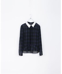 ZARA | チェックシャツ(シャツ/ブラウス)
