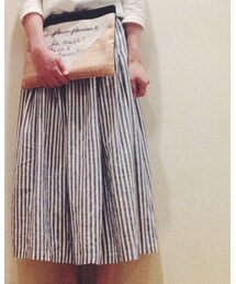 no brand | しましまスカート(スカート)