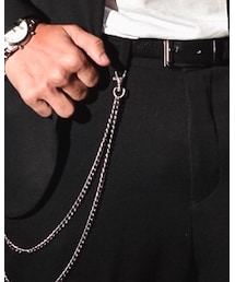 Trousers Tailoring with chain | パンツ