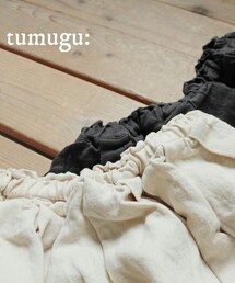 tumugu | ソリトリネンスカート(スカート)