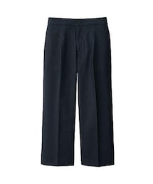 UNIQLO | デニムワイドアンクルパンツ(デニムパンツ)