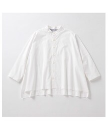 STAMP AND DIARY | バンドカラービッグシャツ(シャツ/ブラウス)