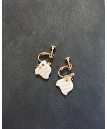 no brand | 波佐見焼の小鳥イヤリング(イヤリング)