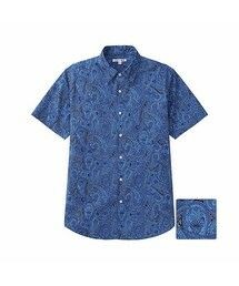 UNIQLO | MEN リバティロンドンプリントシャツ（半袖）(シャツ/ブラウス)