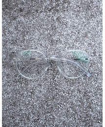 VINTAGE | 80s vintage clear flame made in Germany(メガネ)