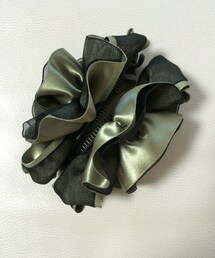 hairartjapan | ruffle banana clip リーフ(その他ヘアアクセサリー)
