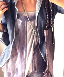 Target | ループタイ風ネックレス(LA)(ネックレス)