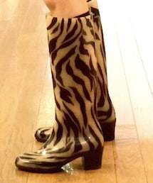 ゼブラ長靴(レインシューズ)