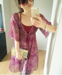 チャイハネ | Ethnic tunic(ワンピース)