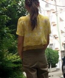 おへそ出しシースルー(シャツ/ブラウス)