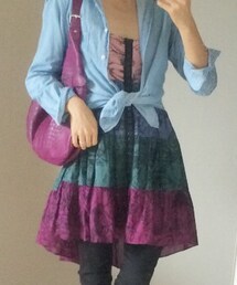 Betsey Johnson | 肩紐サンドレス(ワンピース)