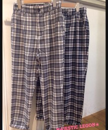 MAJESTIC LEGON | チェックパンツ(その他パンツ)