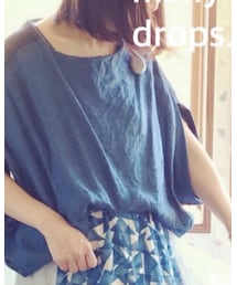 many drops.(handmade) | シャツ/ブラウス