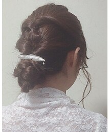 簡単hairstyle | ヘアアクセサリー