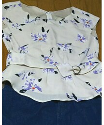 PROPOTION BODY DRESSNG | 花柄ブラウス(シャツ/ブラウス)