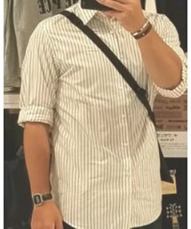 Uniqlo U | efcブロードストライプシャツ(シャツ/ブラウス)