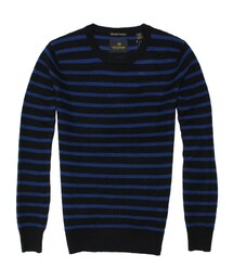 SCOTCH & SODA | RIB KNIT PULLOVER　DESSIN A　クルーネックニット(ニット/セーター)
