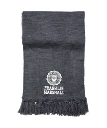 FRANKLIN & MARSHALL | エンブレム マフラー　GREY MELANGE(マフラー)