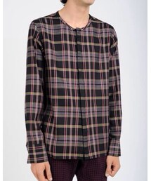 LAD MUSICIAN | NO COLLAR MIDDLE SHIRT(シャツ/ブラウス)