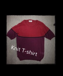 Knit T-shirt(Tシャツ/カットソー)