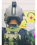 Gentex HGU-55/P Parachute Helmetの「帽子(サンバイザー)」